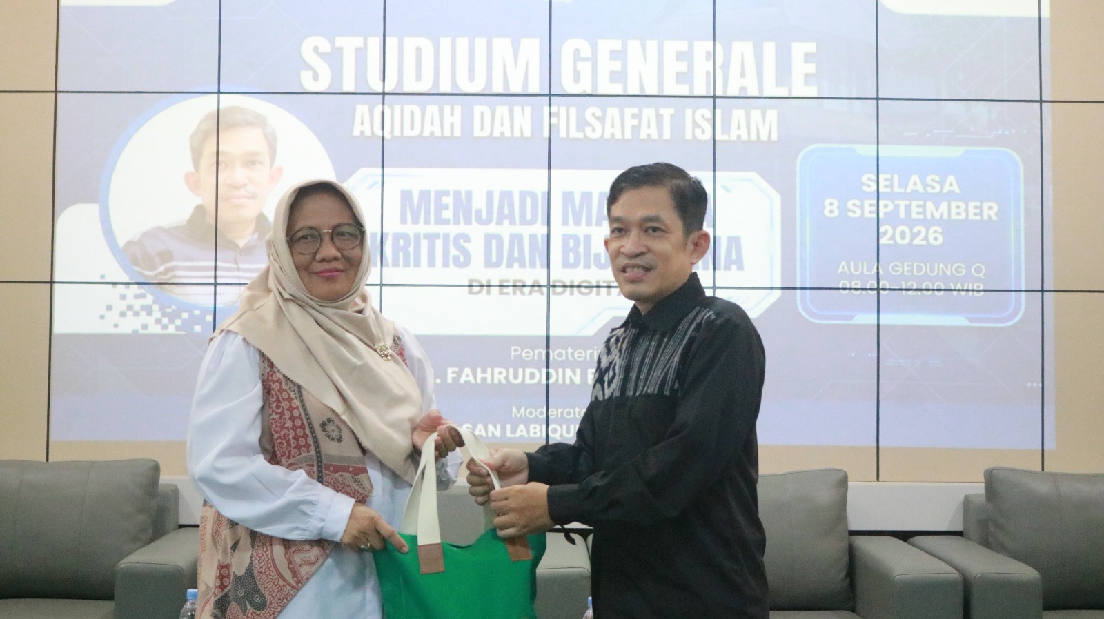 Fahruddin Faiz Ajak Mahasiswa AFI UIN Walisongo Bangun Nalar Kritis di Era Digital