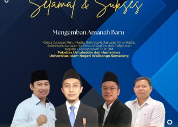 Dekan FUHUM Universitas Islam Negeri Walisongo Semarang Serahkan SK Empat Pejabat Struktural, Siap Perkuat Kinerja Akademik