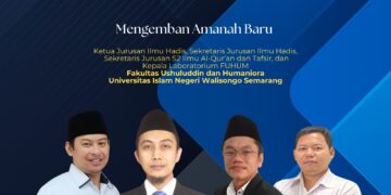 Dekan FUHUM Universitas Islam Negeri Walisongo Semarang Serahkan SK Empat Pejabat Struktural, Siap Perkuat Kinerja Akademik