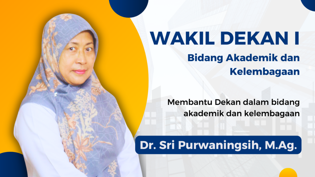 Wakil Dekan 1 Fakultas Ushuluddin dan Humaniora - Dr. Sri Purwaningsih, M.Ag
